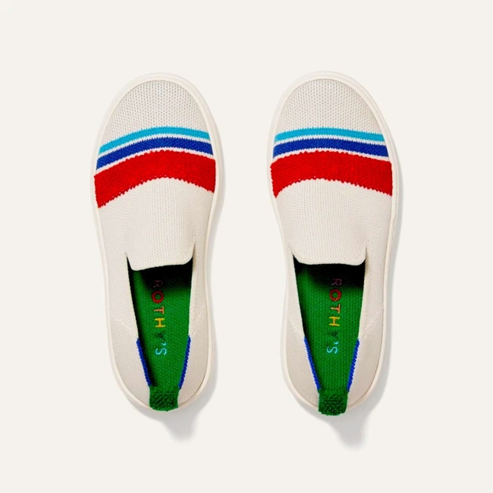 Kids Rothys Lollipop Terry Stripe 13C- UNISEX Boys/Girls
